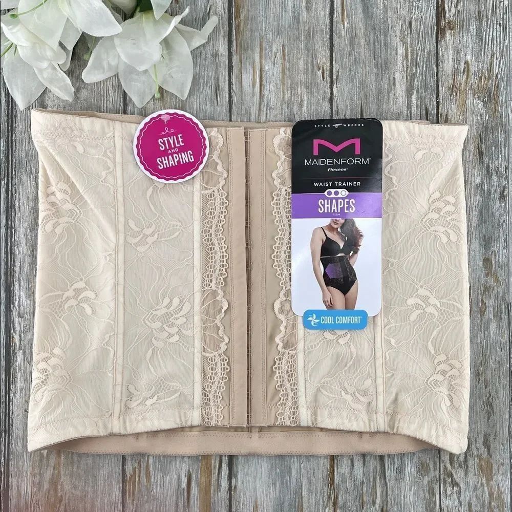 Maidenform Shapewear Cool Comfort Ultra Firm Waist Trainer Size XXL